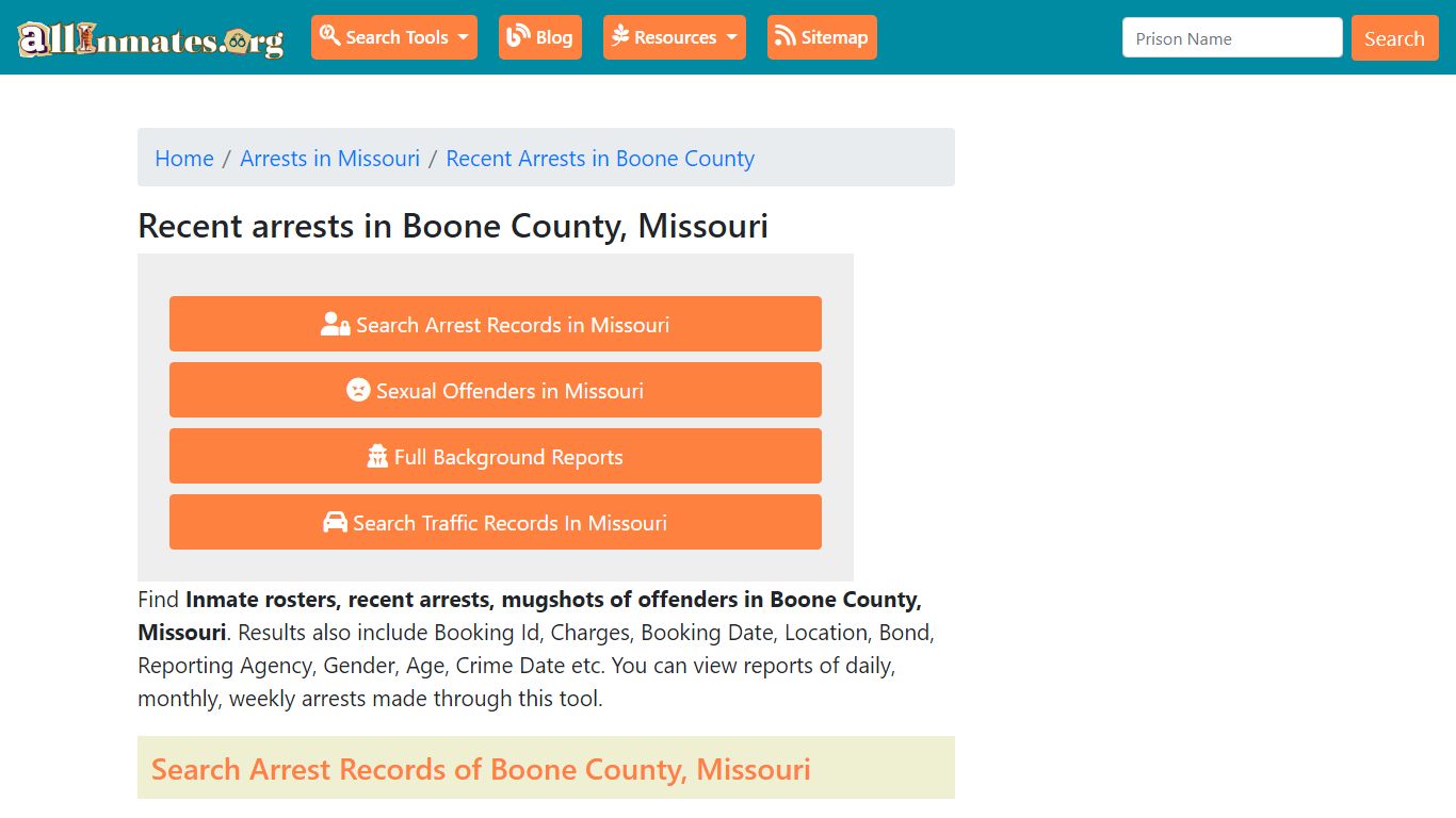 Recent arrests in Boone County, Missouri | Mugshots, Rosters, Inmates ...